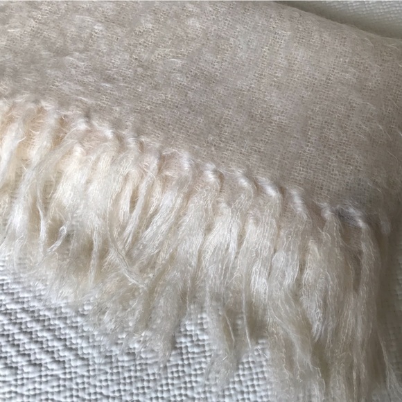 Mohair Nap 100% Creagaran Mills Scotland Scarf - Picture 10 of 13